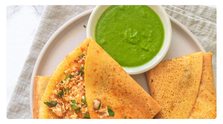 Try this protein-rich moong dal chilla recipe with beetroot & mint chutney—a healthy Indian breakfast that’s quick, gluten-free, and perfect for weight loss.