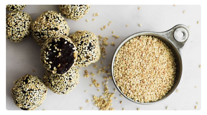 Dates + Sesame Energy Bites