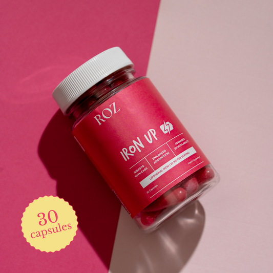  A natural liposomal iron supplement for women, designed to be safe, gentle, and 100% vegetarian. It delivers iron in a highly absorbable form with no side effects like constipation or nausea. Regular use helps boost energy levels, reduce fatigue, and minimize hair fall, supporting overall health and well-being from within.